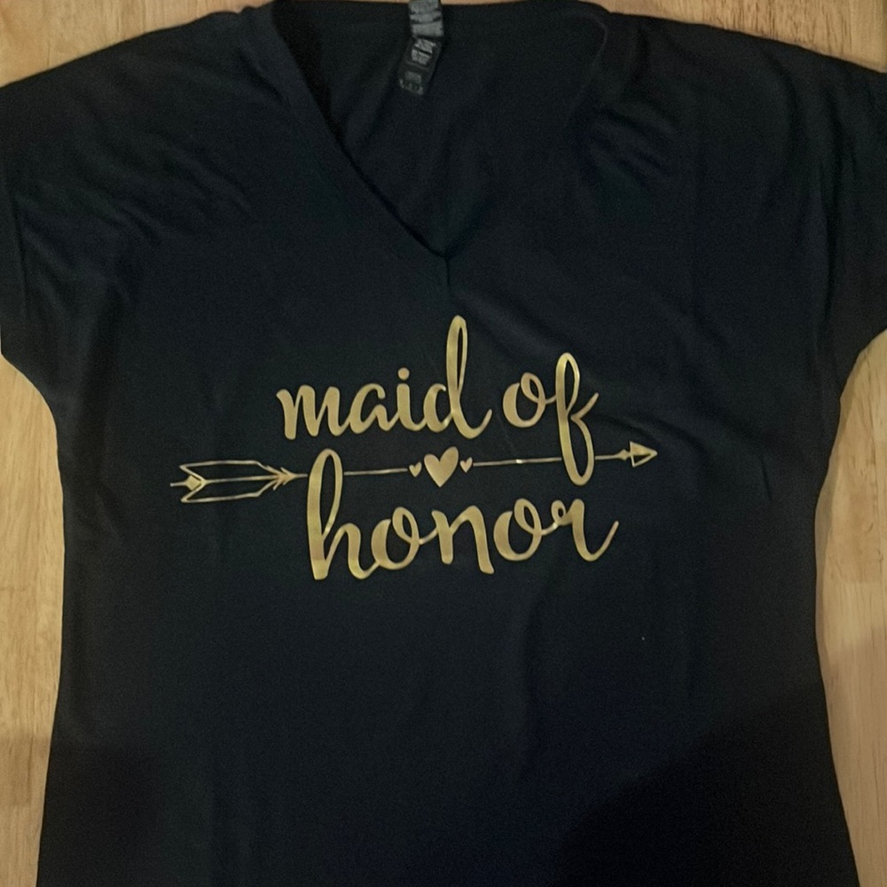 Maid of honor t shirt
